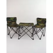 Набор для пикника стол и стулья 2шт в сумке / Туристический столик со стульями / Складной стол и стулья