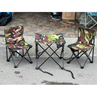 Набор для пикника стол и стулья 2шт в сумке / Туристический столик со стульями / Складной стол и стулья Набор для пикника стол и стулья 2шт в сумке / Туристический столик со стульями / Складной стол и стулья