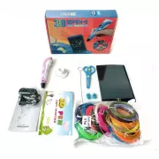 Набор для творчества 3D ручка 3D Pen-6 c LCD дисплеем + графический планшет + трафареты + 100 м пластика в комплекте