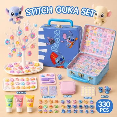 Набор для творчества Стич Stitch Guka Set 330 предметов Набор для творчества Стич Stitch Guka Set 330 предметов
