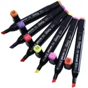 120 шт Набор двусторонних скетч-маркеров для рисованияTouch на спиртовой основе