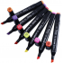 24 шт Набор двусторонних скетч-маркеров для рисованияTouch на спиртовой основе 24 шт Набор двусторонних скетч-маркеров для рисованияTouch на спиртовой основе