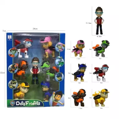 Набор фигурок из мультика Щенячий патруль 6050A 7 персонажей