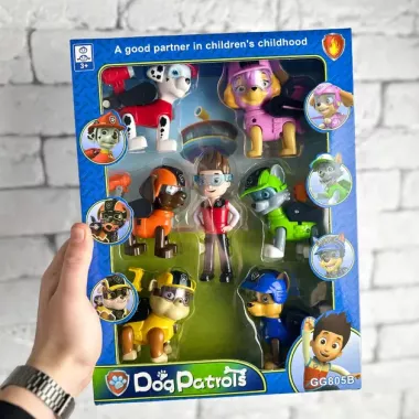 Набор фигурок из мультика Щенячий патруль 6050A 7 персонажей