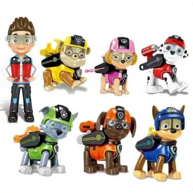 Набор фигурок из мультика Щенячий патруль 6050A 7 персонажей