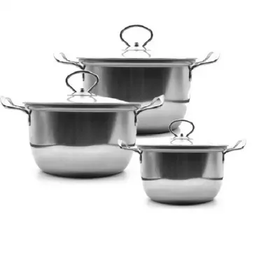 Набор кастрюль UNIQUE UN-5074 6пр (18,20,22 см) Набор кастрюль UNIQUE UN-5074 6пр (18,20,22 см)