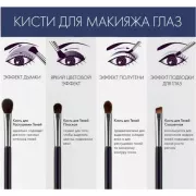 Набор кистей для макияжа KYLIE 12 штук