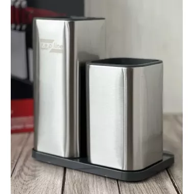 Набор кухонных ножей и принадлежностей Zep-Line ZP-047 на подставке 17 предметов Набор кухонных ножей и принадлежностей Zep-Line ZP-047 на подставке 17 предметов