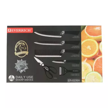 Набор кухонных ножей Knife 6 in 1 Набор кухонных ножей Knife 6 in 1