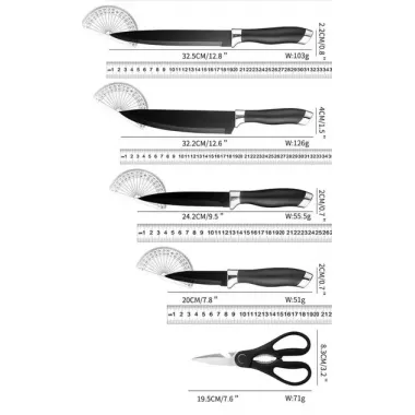 Набор кухонных принадлежностей 20 предметов с тройной подставкой Набор кухонных принадлежностей 20 предметов с тройной подставкой