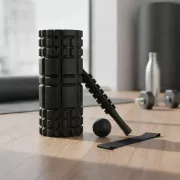 Набір масажних роликів для глибокого масажу м'язів та фітнесу/ Набір 4 в 1 для тренувань