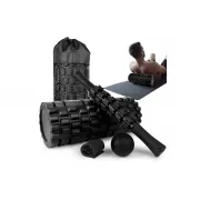 Набір масажних роликів для глибокого масажу м'язів та фітнесу/ Набір 4 в 1 для тренувань