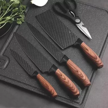 Набор кухонных ножей Kitchen utensils AND HA-177 HP227 Набор кухонных ножей Kitchen utensils AND HA-177 HP227