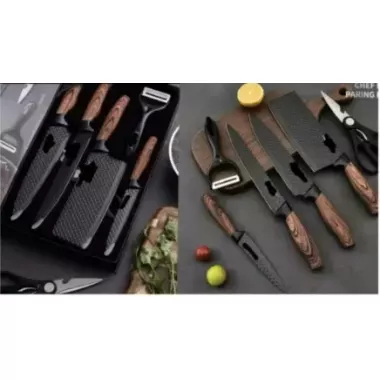 Набор кухонных ножей Kitchen utensils AND HA-177 HP227 Набор кухонных ножей Kitchen utensils AND HA-177 HP227