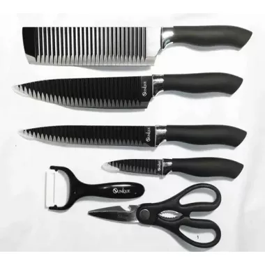 Набор ножей кухонных UNIQUE UN-1821 Набор ножей кухонных UNIQUE UN-1821