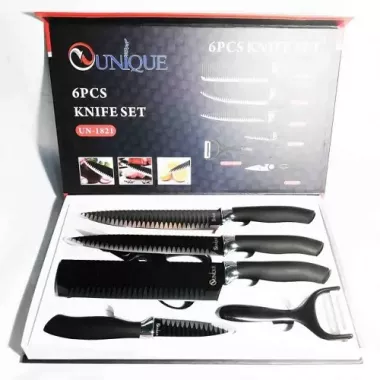 Набор ножей кухонных UNIQUE UN-1821 Набор ножей кухонных UNIQUE UN-1821
