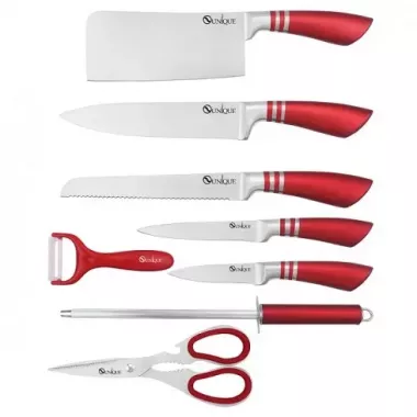 Набор ножей UNIQUE UN-1832 9 предметов Набор ножей UNIQUE UN-1832 9 предметов