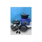 Набор посуды 9 предметов Bellmax Cookware Set BM-120