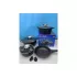Набір посуду 9 предметів Bellmax Cookware Set BM-120