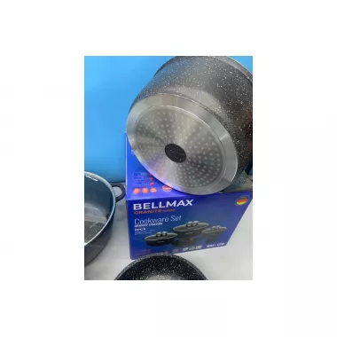Набір посуду 9 предметів Bellmax Cookware Set BM-120