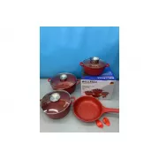 Набор посуды 9 предметов Bellmax Cookware Set BM-120