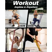 Набор резинок для подтягиваний 5шт, резиновые петли-эспандеры для фитнеса