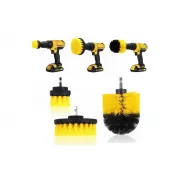 Набор щеток насадок на дрель для уборки GEKO Yellow 3в1