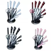 Набор столовых ножей+ножницы+чистка 9 предметов