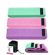 Набор тканевых фитнес резинок Luting Hip Resistance Bands 3 штуки