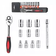 Набор торцевых головок с трещоточкой Ultra (12 шт.) 1/4