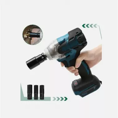 Набор ударных головок 20 шт. 1/2 дюйма, метрический привод 8–32 мм, глубокий 6-гранный набор с кейсом