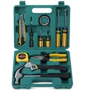 Набор инструментов универсальный в чемодане 12 предметов в пластиковом кейсе