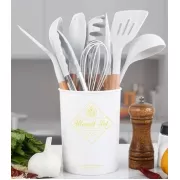 белый Набір із силікону 12 предметів