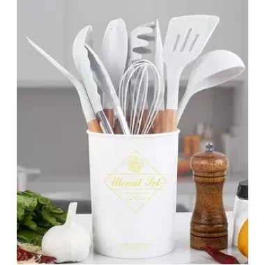 белый Набір із силікону 12 предметів белый Набір із силікону 12 предметів