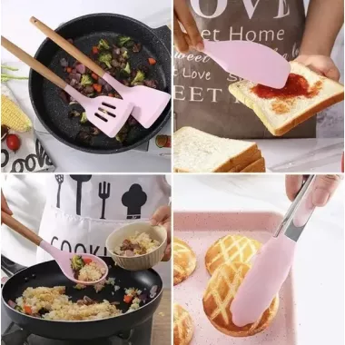 белый Набір із силікону 12 предметів белый Набір із силікону 12 предметів