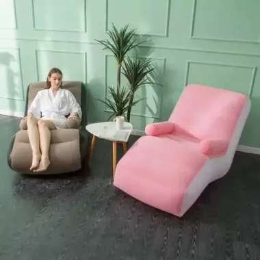 Надувной диван с подлокотниками Inflatable Sofa / Портативное складное кресло для дома, дачи, туризма и отдыха, 140х85х80 см Надувной диван с подлокотниками Inflatable Sofa / Портативное складное кресло для дома, дачи, туризма и отдыха, 140х85х80 см