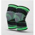 Наколенник Бандаж коленного сустава Knee Support Copper Черно-зелёный фиксатор колена Компрессионный от травм растяжений Наколенник Бандаж коленного сустава Knee Support Copper Черно-зелёный фиксатор колена Компрессионный от травм растяжений