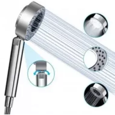 Насадка для душу двостороння 3 режими Multifunctional Faucet 9006