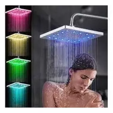 Насадка для душа с LED подсветкой RGB LED SHOWER Светодиодная Лейка Насадка для душа с LED подсветкой RGB LED SHOWER Светодиодная Лейка