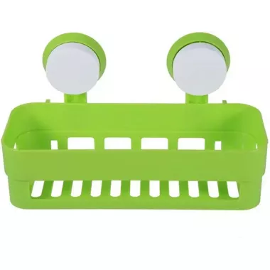 Настенная подставка для мыла шампуни губки на присосках LY-571
