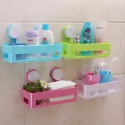 Настінна підставка для мила губки шампуні на присосках LY-571