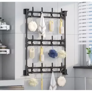 Настенная вешалка 3 уровня, настенное крепление, XL-1611