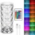 Настольная лампа Роза с пультом RGB Crystal Rose. Проекционный светильник-торшер ночник rose diamond table lamp кристалл Настольная лампа Роза с пультом RGB Crystal Rose. Проекционный светильник-торшер ночник rose diamond table lamp кристалл