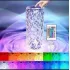 Настольная лампа Роза с пультом RGB Crystal Rose. Проекционный светильник-торшер ночник rose diamond table lamp кристалл