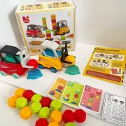 Настольная игра на логику и координацию Соревнования погрузчиков 202Y