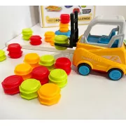 Настольная игра на логику и координацию Соревнования погрузчиков 202Y