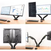 Настольное крепление для двух мониторов (кронштейн) 17