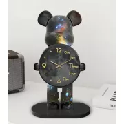 Настольные Часы Фигурка Медведь Bearbrick Космические 30 см