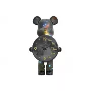 Настольные Часы Фигурка Медведь Bearbrick Космические 30 см