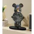 Настольные Часы Фигурка Медведь Bearbrick Космические 30 см